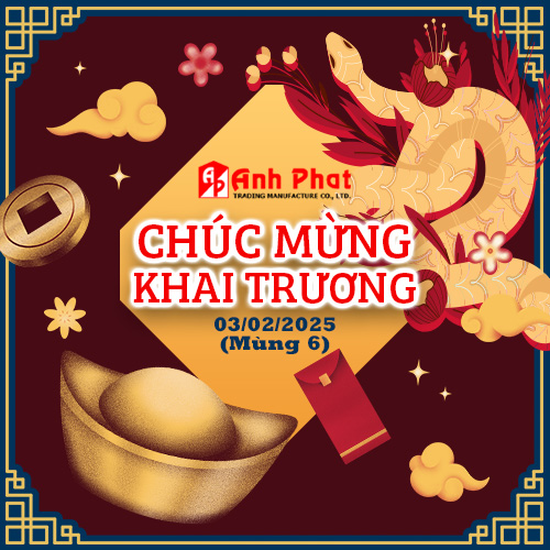 MỪNG KHAI TRƯƠNG 03/02/2025 (MÙNG 6) - Thiết bị đo ANH PHÁT Chúc mừng khai trương 2025 thiết bị đo ANH PHÁT