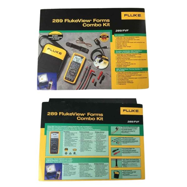 Đồng hồ vạn năng FLUKE 289/FVF FlukeView Forms Combo Kit True-RMS, Bộ KIT đồng hồ đo VOM FLUKE 289-FVF, FLUKE-289/FVF FlukeView Forms Combo Kit