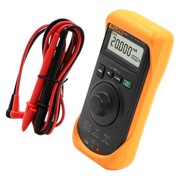 Máy hiệu chuẩn vòng lặp dòng điện Fluke 707 với nút bấm nhanh, Thiết bị hiệu chuẩn dòng điện FLUKE 707, Fluke-707 Current Loop Calibrator with Quick Click Knob