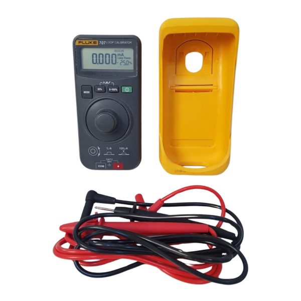 Máy hiệu chuẩn vòng lặp dòng điện Fluke 707 với nút bấm nhanh, Thiết bị hiệu chuẩn dòng điện FLUKE 707, Fluke-707 Current Loop Calibrator with Quick Click Knob