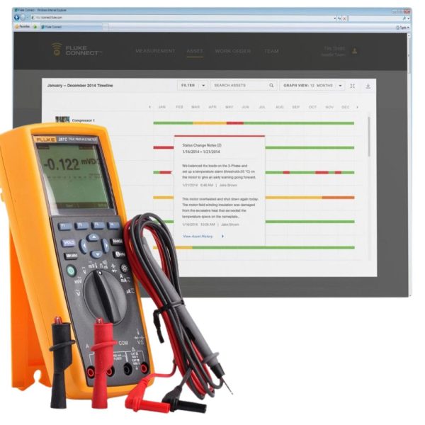 Đồng hồ vạn năng FLUKE 287/FVF FlukeView Forms Combo Kit, bộ KIT đồng hồ vạn năng FLUKE 287-FVF, FLUKE 287 FlukeView® Forms Combo Kit