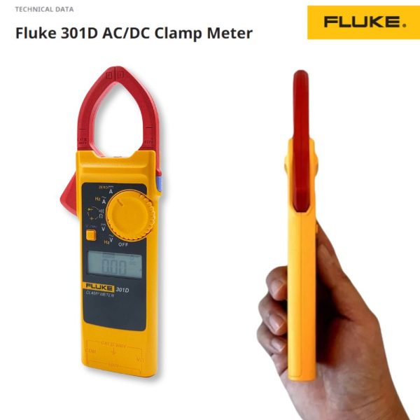 Ampe kìm Fluke 301D, Ampe kìm AC/DC Fluke 301D, Fluke-301D AC/DC Clamp Meter