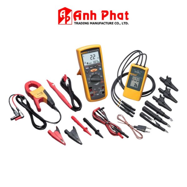 Bộ KIT đồng hồ vạn năng FLUKE 1587/MDT xử lý sự cố động cơ, Combo KIT công cụ xử lý sự cố động cơ và truyền động nâng cao FLUKE 1587 MDT, Fluke 1587/MDT Advanced Motor and Drive Troubleshooting Kit