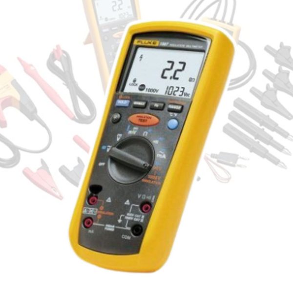 Bộ KIT đồng hồ vạn năng FLUKE 1587/MDT xử lý sự cố động cơ, Combo KIT công cụ xử lý sự cố động cơ và truyền động nâng cao FLUKE 1587 MDT, Fluke 1587/MDT Advanced Motor and Drive Troubleshooting Kit