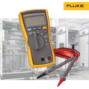 Đồng hồ vạn năng FLUKE 114 True-RMS kiểm tra điện áp AC/DC, Đồng hồ VOM đo điện áp AC/DC FLUKE-114 True RMS, Fluke 114 Electrical Digital Multimeter