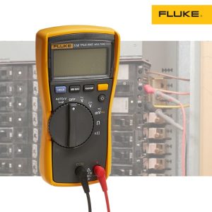 Đồng hồ vạn năng FLUKE 114 True-RMS kiểm tra điện áp AC/DC, Đồng hồ VOM đo điện áp AC/DC FLUKE-114 True RMS, Fluke 114 Electrical Digital Multimeter
