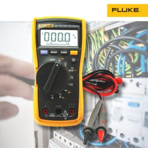 Đồng hồ vạn năng Fluke 115 True-RMS đo dòng AC/DC, Đồng hồ VOM điện tử Fluke-115, Fluke 115 Field Service Technicians Multimeter
