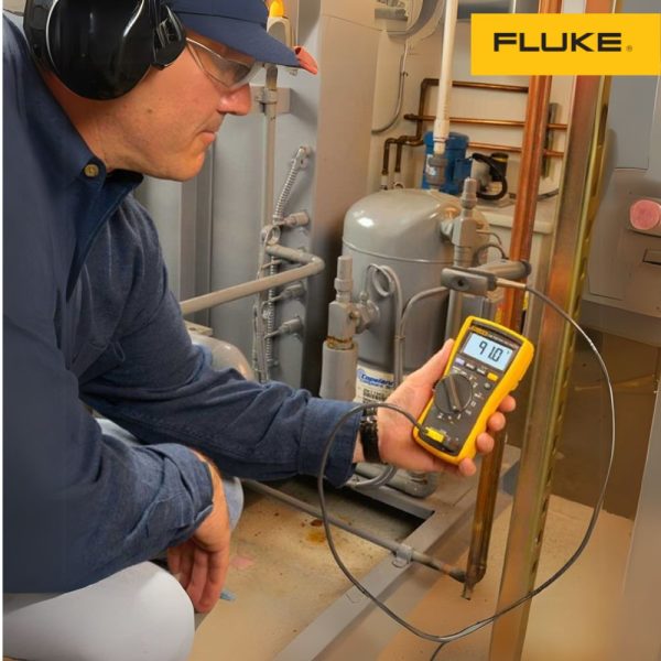 Đồng hồ vạn năng FLUKE 116 True-RMS đo nhiệt độ, microampe Đồng hồ vạn năng Fluke 116 True-RMS HVAC đo nhiệt độ và microampe, Đồng hồ VOM FLUKE-116 HVAC True RMS đo điện AC, Fluke 116 HVAC Multimeter with Temperature and Microamps
