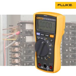Đồng hồ vạn năng Fluke 117 True-RMS phát hiện điện áp AC không tiếp xúc, Đồng hồ VOM Fluke-117 True RMS đo dòng AC, Fluke 117 Electrician's Ideal Multimeter with Non-Contact Voltage