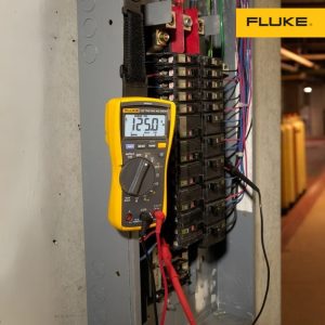 Đồng hồ vạn năng Fluke 117 True-RMS phát hiện điện áp AC không tiếp xúc, Đồng hồ VOM Fluke-117 True RMS đo dòng AC, Fluke 117 Electrician's Ideal Multimeter with Non-Contact Voltage