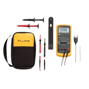 Đồng hồ vạn năng FLUKE 87V/E2 Industrial Electrician Combo Kit (Fluke 87-5/E2), Bộ đồng hồ vạn năng Fluke-87V kèm phụ kiện, đồng hồ VOM điện tử Fluke 87-5-E2