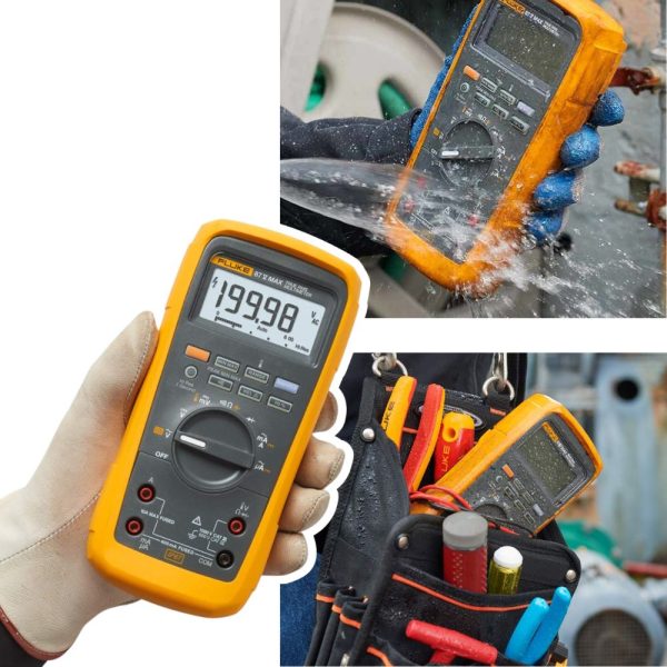 Bộ KIT Đồng hồ vạn năng FLUKE 87V-MAX/E2 (Fluke 87-5-Max E2), Đồng hồ vạn năng FLUKE 87V MAX E2 Industrial Electrician Combo Kit, đồng hồ VOM điện tử FLUKE-87V-MAX/E2 KIT