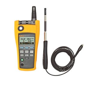 Máy đo chất lượng không khí FLUKE 975V AirMeter™ với đầu dò vận tốc khí, máy đo khí FLUKE-975V Air Meter kèm đầu dò vận tốc khí, Fluke 975V Airmeter With Velocity Probe