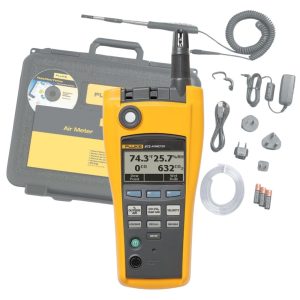 Máy đo chất lượng không khí FLUKE 975V AirMeter™ với đầu dò vận tốc khí, máy đo khí FLUKE-975V Air Meter kèm đầu dò vận tốc khí, Fluke 975V Airmeter With Velocity Probe