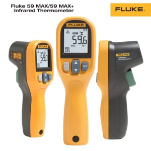Máy đo nhiệt độ bằng hồng ngoại Fluke 59 MAX Plus (59 Max+), Nhiệt kế hồng ngoại Fluke 59 Max+, Fluke-59 Max plus Infrared (IR) Temperature Thermometer
