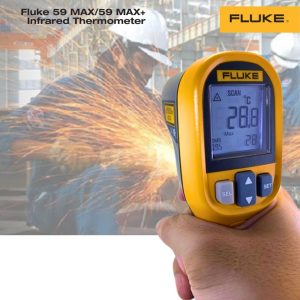 Máy đo nhiệt độ bằng hồng ngoại Fluke 59 MAX Plus (59 Max+), Nhiệt kế hồng ngoại Fluke 59 Max+, Fluke-59 Max plus Infrared (IR) Temperature Thermometer