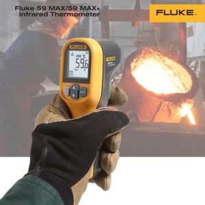 Máy đo nhiệt độ bằng hồng ngoại Fluke 59 MAX Plus (59 Max+), Nhiệt kế hồng ngoại Fluke 59 Max+, Fluke-59 Max plus Infrared (IR) Temperature Thermometer