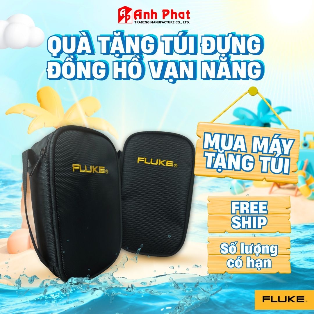Đón Hè rộn ràng Tặng ngàn Túi FLUKE đựng đồng hồ vạn năng cao cấp Đón Hè rộn ràng Tặng ngàn Túi FLUKE đựng đồng hồ vạn năng cao cấp, chương trình mua đồng hồ vạn năng tặng túi đựng FLUKE