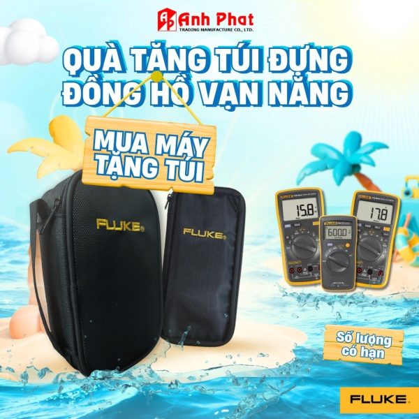 Tặng túi đựng đồng hồ vạn năng FLUKE