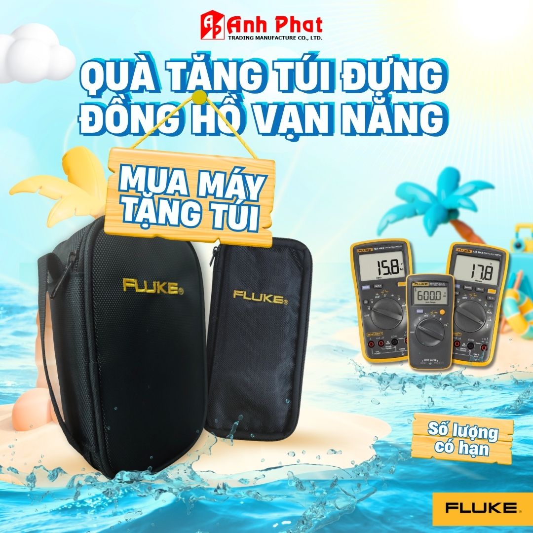 Tặng túi đựng đồng hồ vạn năng FLUKE
