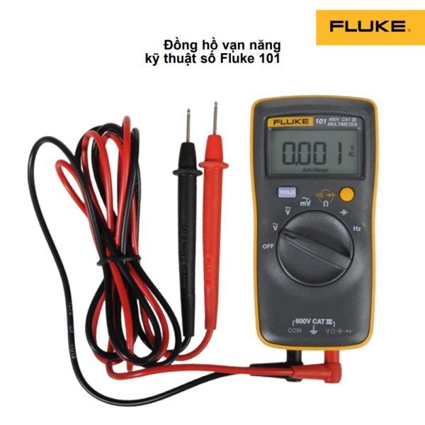 đồng hồ vạn năng FLUKE 101, đồng hồ đo điện đa năng Fluke-101, Fluke 101 Digital Multimeter, Đồng hồ vạn năng kỹ thuật số FLUKE 101