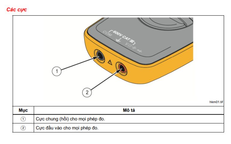 Hướng dẫn sử dụng Đồng hồ vạn năng FLUKE 101 chi tiết Hướng dẫn sử dụng Đồng hồ vạn năng Fluke 101 tiếng Việt, Cách dùng Fluke-101, User manual Fluke 101