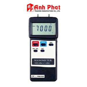 máy đo áp suất chênh lệch LUTRON PM-9107, Thiết bị kiểm tra áp suất chênh lệch LUTRON PM9107, LUTRON PM-9107 Manometer