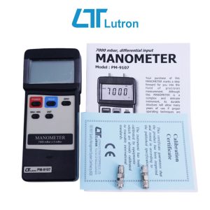 máy đo áp suất chênh lệch LUTRON PM-9107, Thiết bị kiểm tra áp suất chênh lệch LUTRON PM9107, LUTRON PM-9107 Manometer