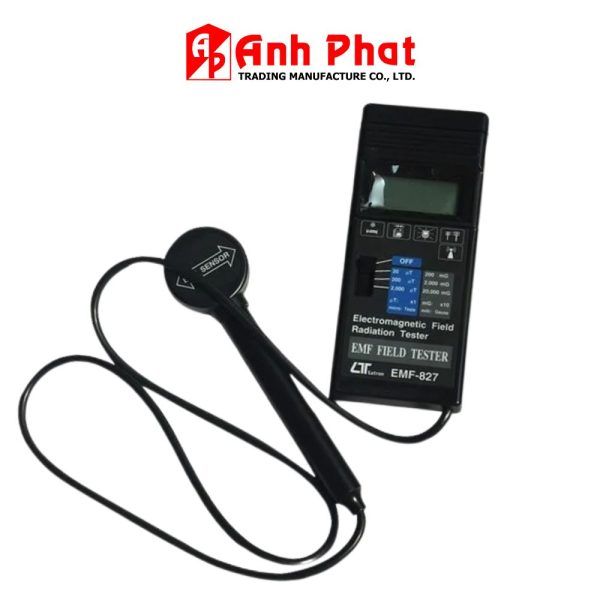 Máy đo điện từ trường LUTRON EMF-827 cầm tay Máy đo điện từ trường LUTRON EMF-827, thiết bị đo điện trường và từ trường điện tử LUTRON EMF827, Lutron EMF 827 Electro Magnetic Field Meter