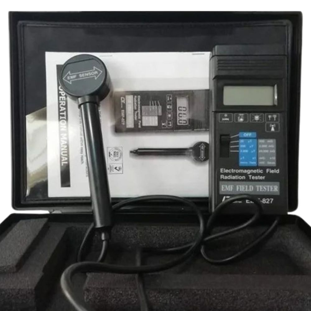 Máy đo điện từ trường LUTRON EMF-827 cầm tay Máy đo điện từ trường LUTRON EMF-827, thiết bị đo điện trường và từ trường điện tử LUTRON EMF827, Lutron EMF 827 Electro Magnetic Field Meter