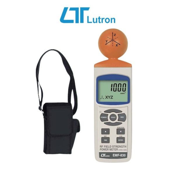 máy đo điện từ trường LUTRON EMF-830 cho dải tần số vô tuyến, Máy đo cường độ công suất trường tần số vô tuyến LUTRON EMF 830 độ nhạy cao, LUTRON EMF-830 RF Field Strength Power Meter