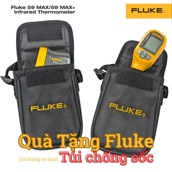 Tặng túi khi mua máy đo nhiệt độ hồng ngoại FLUKE 59 MAX