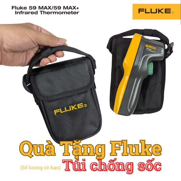 Tặng túi khi mua máy đo nhiệt độ hồng ngoại FLUKE 59 MAX