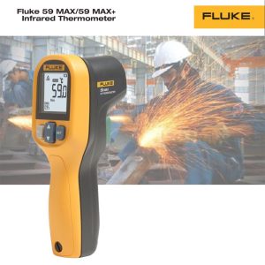 Máy đo nhiệt độ hồng ngoại Fluke 59 MAX không tiếp xúc, Nhiệt kế hồng ngoại Fluke 59 MAX, Fluke 59 MAX Infrared Thermometer