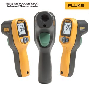 Máy đo nhiệt độ hồng ngoại Fluke 59 MAX không tiếp xúc, Nhiệt kế hồng ngoại Fluke 59 MAX, Fluke 59 MAX Infrared Thermometer