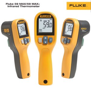 Máy đo nhiệt độ hồng ngoại Fluke 59 MAX không tiếp xúc, Nhiệt kế hồng ngoại Fluke 59 MAX, Fluke 59 MAX Infrared Thermometer