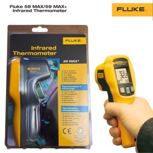 Máy đo nhiệt độ hồng ngoại Fluke 59 MAX không tiếp xúc, Nhiệt kế hồng ngoại Fluke 59 MAX, Fluke 59 MAX Infrared Thermometer