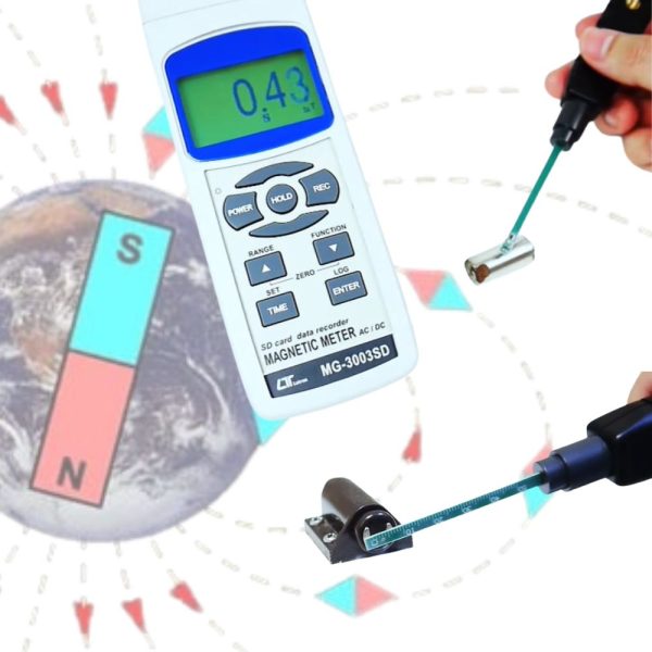 Máy đo từ trường nam châm LUTRON MG-3003SD Datalogger máy đo từ trường nam châm LUTRON MG-3003SD, thiết bị đo cường độ từ trường LUTRON MG-3003SD có chức năng ghi dữ liệu Data Logging, LUTRON MG 3003SD AC/DC Magnetic Meter