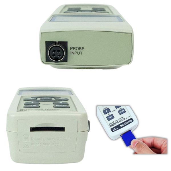 Máy đo từ trường nam châm LUTRON MG-3003SD Datalogger máy đo từ trường nam châm LUTRON MG-3003SD, thiết bị đo cường độ từ trường LUTRON MG-3003SD có chức năng ghi dữ liệu Data Logging, LUTRON MG 3003SD AC/DC Magnetic Meter