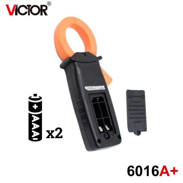 Ampe kìm VICTOR 6016A+, Ampe kìm tự động chọn dải đo VICTOR 6016A Plus Clamp meter, VICTOR-6016A+ Digital Clamp Multimeter