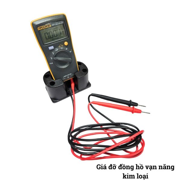 Chân đế kim loại dựng đồng hồ vạn năng Fluke 101, giá đỡ đồng hồ vạn năng Fluke-101 Multimeter Holder, Metal Multimeter Stand for Fluke 101 Multimeter