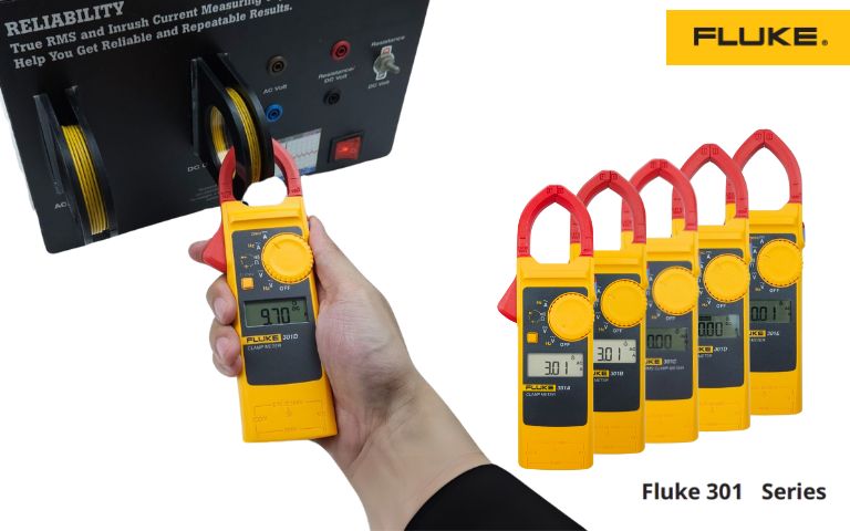 Đánh giá Ampe kìm FLUKE 301A, 301B, 301C, 301D và 301E chi tiết Đánh giá Ampe kìm FLUKE 301A 301B 301C 301D 301E, Review chi tiết Ampe kìm FLUKE 301A/B/C/D/E, Review of FLUKE 301A/B/C/D/E Clamp Meters