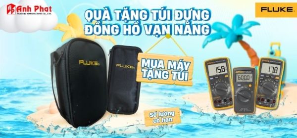 Tặng túi đựng đồng hồ vạn năng FLUKE