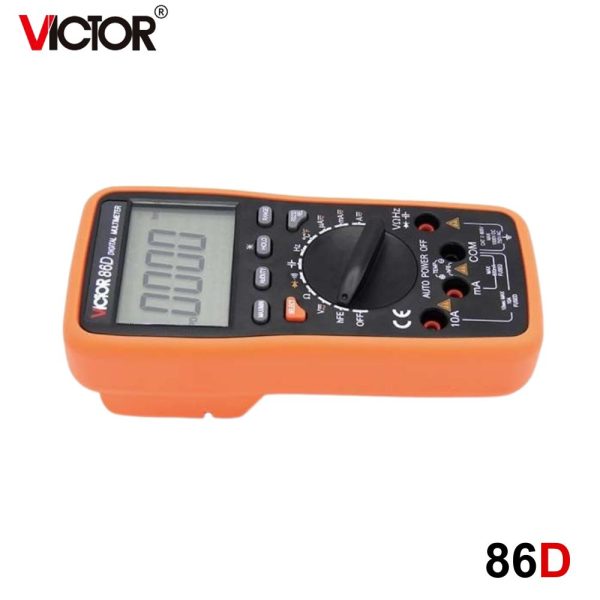 đồng hồ vạn năng VICTOR 86D có cổng USB, đồng hồ đo VOM có chức năng datalogger VICTOR 86D, VICTOR-86D Digital Multimeter
