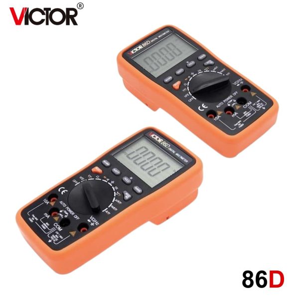 đồng hồ vạn năng VICTOR 86D có cổng USB, đồng hồ đo VOM có chức năng datalogger VICTOR 86D, VICTOR-86D Digital Multimeter