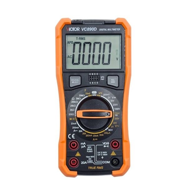 đồng hồ vạn năng VICTOR VC890D Mẫu mới, đồng hồ vạn năng giá rẻ VICTOR VC 890D, VICTOR VC890D True RMS Digital Multimeter