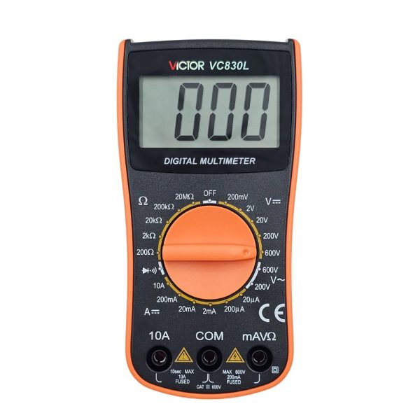 Đồng hồ vạn năng VICTOR VC830L bỏ túi nhỏ gọn đồng hồ vạn năng VICTOR VC830L, đồng hồ vạn năng giá rẻ VICTOR VC 830L kỹ thuật số, VICTOR VC830L Digital Multimeter
