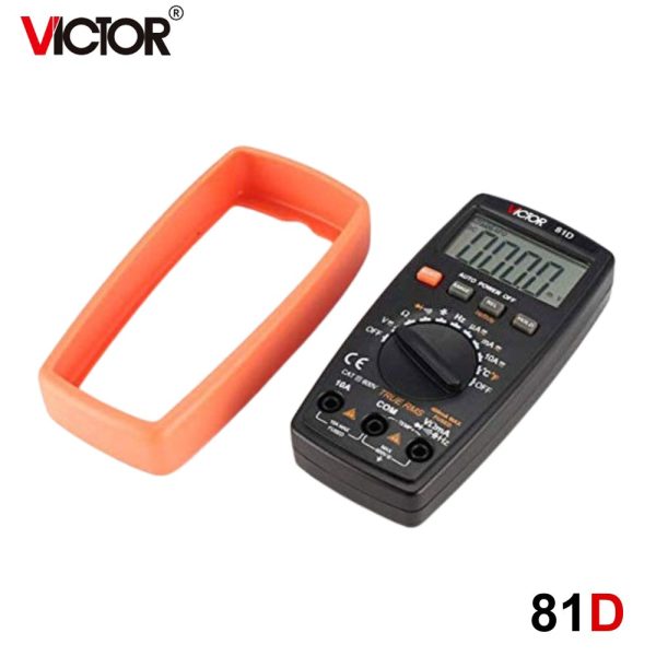 đồng hồ vạn năng VICTOR 81D True-RMS tự động chọn thang đo (Auto Range), đồng hồ vạn năng điện tử VICTOR-81D (Yitensen-81D), VICTOR 81D Multimeter