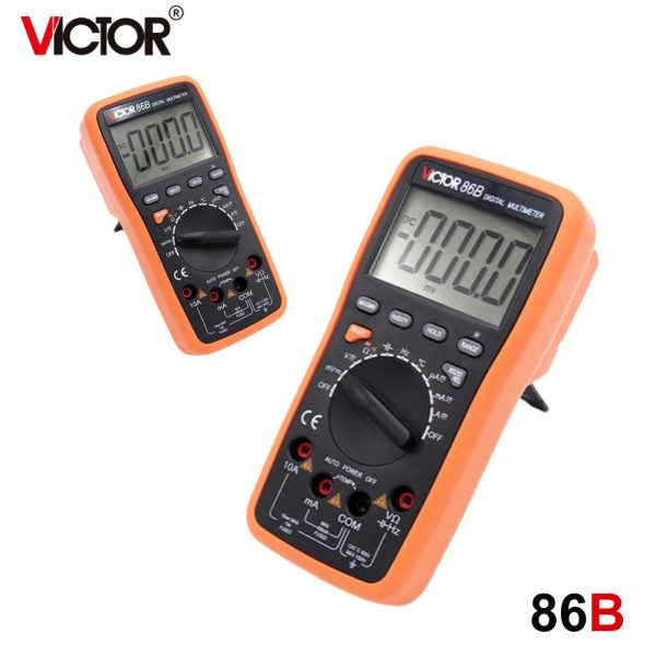 đồng hồ vạn năng VICTOR 86B ghi dữ liệu có cổng USB Type-C, đồng hồ đo VOM có chức năng datalogger VICTOR-86B, VICTOR 86B multimeter