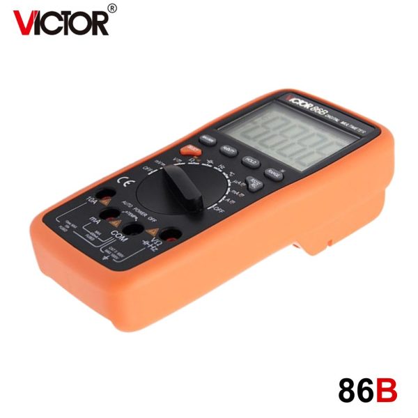 đồng hồ vạn năng VICTOR 86B ghi dữ liệu có cổng USB Type-C, đồng hồ đo VOM có chức năng datalogger VICTOR-86B, VICTOR 86B multimeter